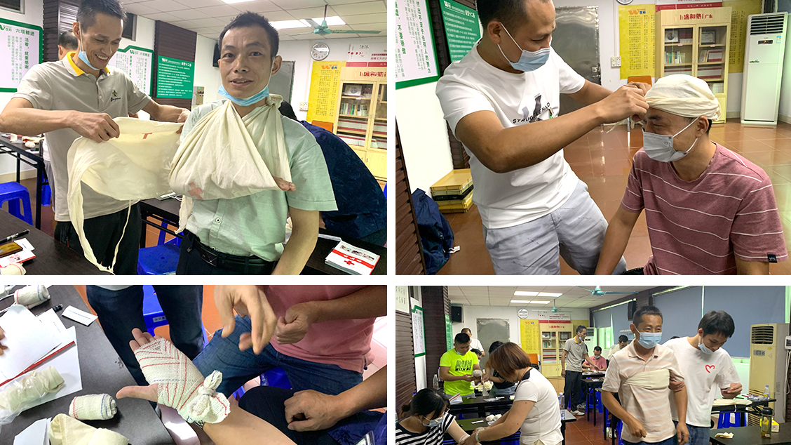 ? 世邦注塑模具加工工廠開展應(yīng)急救護(hù)培訓(xùn)