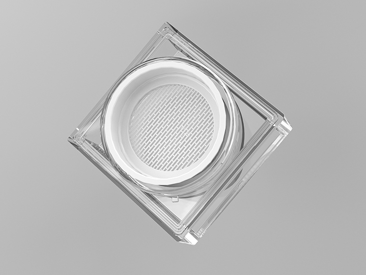 塑料蜜粉分裝盒散粉盒包材注塑加工