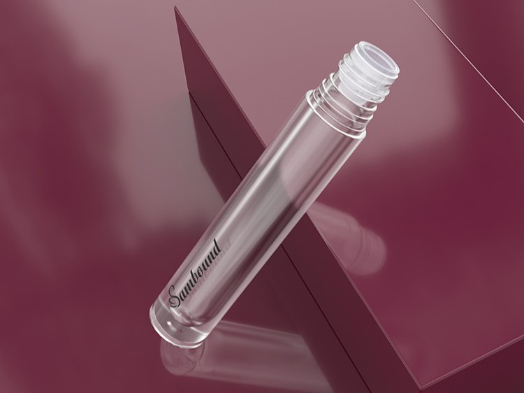 定制透明圓形空唇彩管 定制透明圓形空唇彩管